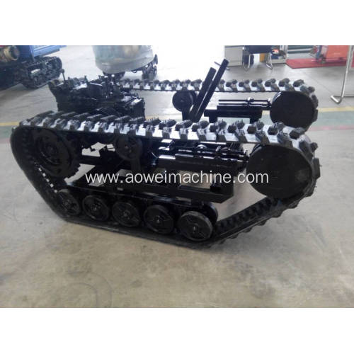 5 tons steel crawler chassis undercarriage forTruck  Mining Drill rigs machines farm agriculture use